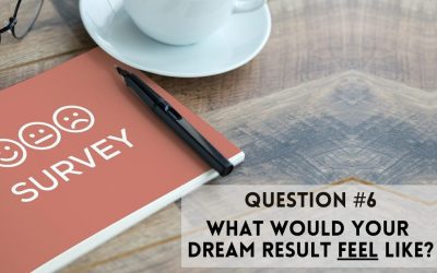 Survey Question 6: What would your dream result feel like?